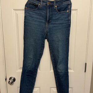 Madewell Blue Skinny Jeans